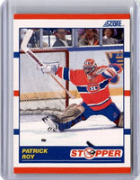 Patrick Roy 1990 1991 Score Card #344
