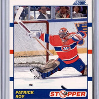 Patrick Roy 1990 1991 Score Card #344