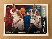 Tracy McGrady 2014 2015 Hoops Trading Places Series Mint Card #11
