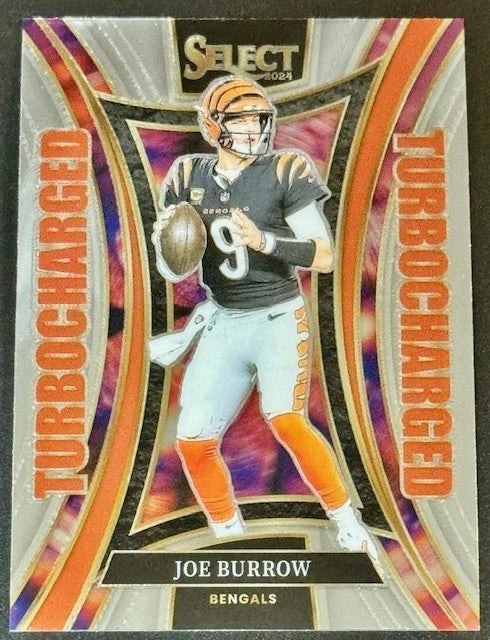 Joe Burrow 2024 Panini Select Turbocharged Series Mint Card #7