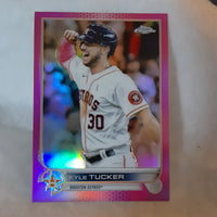 Kyle Tucker 2022 Topps Chrome Pink Refractor Series Mint Card #45

