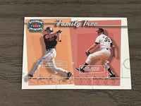 Lance Berkman and Phil Niekro 2003 Fleer Splendid Splinters Family Tree Series Mint Card #1FT
