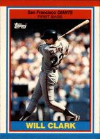 Will Clark 1989 Topps UK Mini Series Card #15
