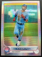 Isiah Kiner-Falefa 2022 Topps Chrome Prizm Refractor Series Mint Card #192
