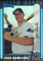 Josh Hamilton 2013 Bowman Blue Sapphire Refractor Rookie Reprint Series Mint Card #431
