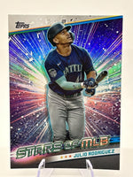 Julio Rodriguez 2024 Topps Stars of MLB Mint Insert Card #SMLB-16

