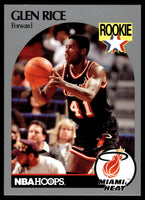 Glen Rice 1990 1991 Hoops Series Mint Rookie Card #168
