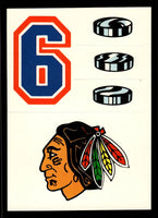 Chicago Black Hawks 1985 1986 Topps Sticker #21
