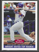 David Wright 2006 Upper Deck Player Highlights Series Mint Card # PH-14
