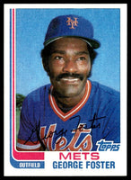 George Foster 1982 Topps Traded Series Card #36T
