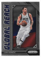 Luka Doncic 2022 2023 Panini Prizm Global Reach Series Mint Card #10
