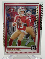 Brock Purdy 2025 Donruss Optic Series Mint Card #38
