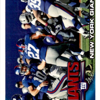 New York Giants 2010 Topps Series Mint Card #116