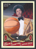Julius Erving 2011 Upper Deck Goodwin Champions Series Mint Card #138
