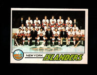 New York Islanders 1977 1978 O-Pee-Chee Team Card #81
