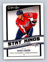 Mike Green 2010 2011 O-Pee-Chee Stat Kings Card #SK10
