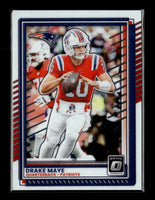 Drake Maye 2025 Panini Donruss OPTIC Series Mint Card #47
