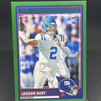 Jaxson Dart 2025 Score GREEN Series Mint Rookie Card #35