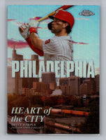 Bryce Harper 2022 Topps Chrome Heart Of The City Series Mint Card #HOC-1

