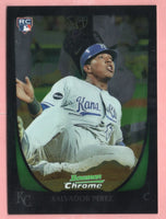 Salvador Perez 2011 Bowman Chrome Series Mint Rookie Card #12
