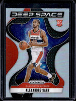 Alexandre Sarr 2024 2025 Panini Prizm Deep Space Series Mint Card #9
