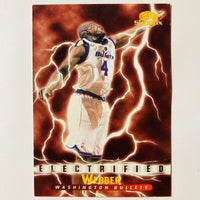 Chris Webber 1995 1996 Skybox Electrified Series Mint Card #298
