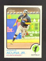 Ronald Acuna Jr 2022 Topps Heritage Series Mint Card #223
