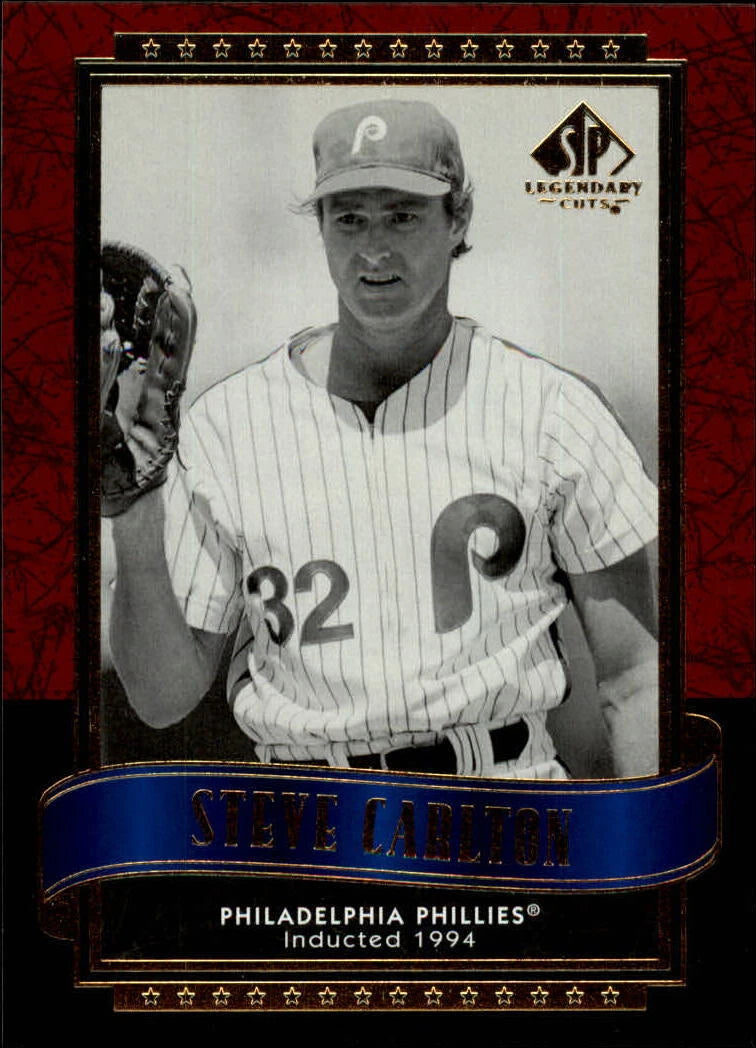 Steve Carlton 2003 SP Legendary Cuts Series Mint Card #112
