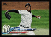 Aroldis Chapman 2018 Topps Series Mint Card #475
