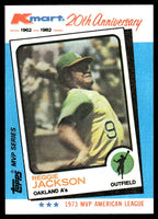 Reggie Jackson 1982 Topps Kmart 20th Anniversary Series Mint Card #23
