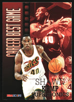 Shawn Kemp 1996 1997 Hoops Career Best Game Series Mint Card #336
