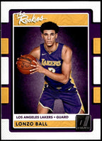 Lonzo Ball 2017 2018 Donruss The Rookies Series Mint Card #2
