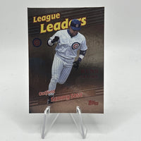 Sammy Sosa 1998 Topps League Leaders Series Mint Card #229
