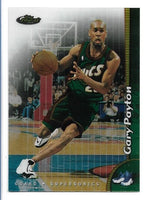 Gary Payton 1998 1999 Topps Finest Pre-Production Promo Series Mint Card #PP6
