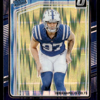 Laiatu Latu 2024 Donruss Optic Purple Shock Series Mint Rookie Card #267