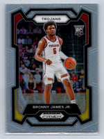 Bronny James Jr 2024 Panini Prizm Draft Picks Series Mint Card #86
