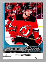 Will Butcher 2017 2018 Upper Deck Young Guns Card #248
