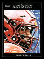 Breece Hall 2022 Sage Artistry Series Mint Rookie Card #101
