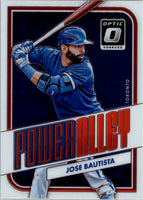 Jose Bautista 2016 Donruss Optic Power Alley Mint Card #10

