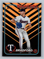 Cody Bradford 2024 Topps Update Holiday Foil Card #US331
