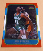 Sam Perkins 1996 Fleer Metal Decade Series Mint Card #M8

