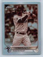 Bryce Harper 2022 Topps Chrome Sepia Refractor Series Mint Card #220
