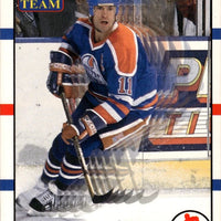 Mark Messier 1990 1991 Score Card #315