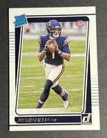 Justin Fields 2021 Panini Donruss Series Mint Rookie Card #253
