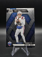 Drake Maye 2025 Panini Mosaic International Games Series Mint Card #258
