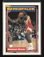 Dominique Wilkins 1992 1993 Topps Series Mint Card #200
