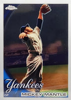 Mickey Mantle 2010 Topps Chrome Series Mint Insert Card #7
