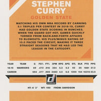 Stephen Curry 2019 2020 Donruss  Series Mint Card #64