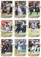 New Orleans Saints 2020 Donruss Factory Sealed 10 Team Set with Drew Brees and Alvin Kamara Plus Rated Rookie Cards
