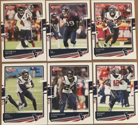 Houston Texans 2020 Donruss Factory Sealed Team Set with J.J. Watt and Rookie Cards of Coulter and Ross Blacklock Plus
